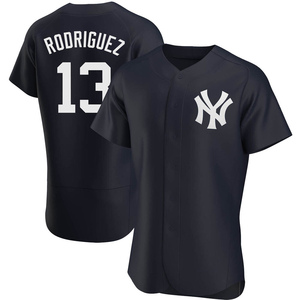 Men's New York Yankees Nike Alex Rodriguez Home Authentic Jersey