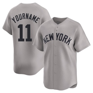 Men's New York Yankees Brett Gardner Limited Gray Away Jersey