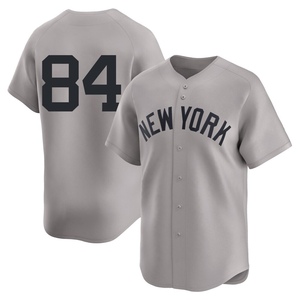 Men's New York Yankees Carson Coleman Limited Gray Away 2nd Jersey