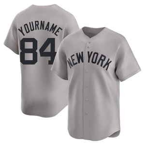 Men's New York Yankees Carson Coleman Limited Gray Away Jersey