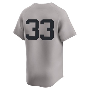 Men's New York Yankees David Wells Limited Gray Away 2nd Jersey