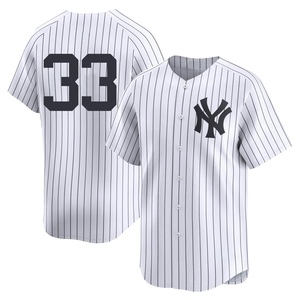 Men's New York Yankees David Wells Limited White Yankee Home 2nd Jersey