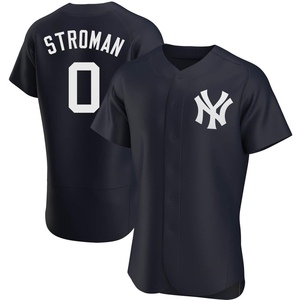 Men's New York Yankees Marcus Stroman Authentic Navy Alternate Jersey