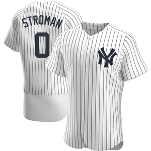 Men's New York Yankees Marcus Stroman Authentic White Home Jersey