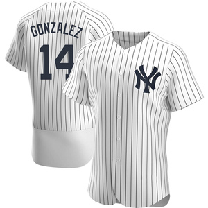 2022 New York Yankees Marwin Gonzalez #14 Game Issued Grey Jersey 44 DP46527