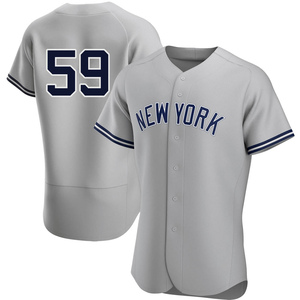 Men's New York Yankees Scott Effross Authentic Gray Road Jersey