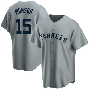 Thurman Munson Youth No Name Jersey - NY Yankees Number Only Kids Home  Jersey