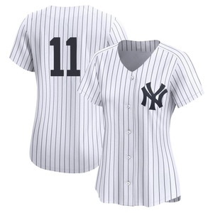 Women's New York Yankees Brett Gardner Limited White Yankee Home 2nd Jersey