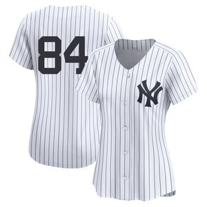 Women's New York Yankees Carson Coleman Limited White Yankee Home 2nd Jersey