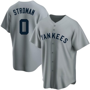 Youth New York Yankees Marcus Stroman Replica Gray Road Cooperstown Collection Jersey