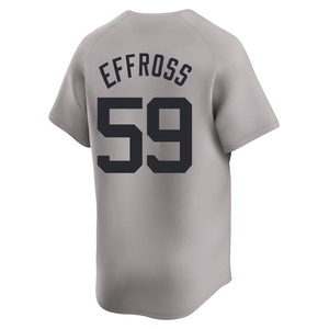 Youth New York Yankees Scott Effross Limited Gray Away Jersey